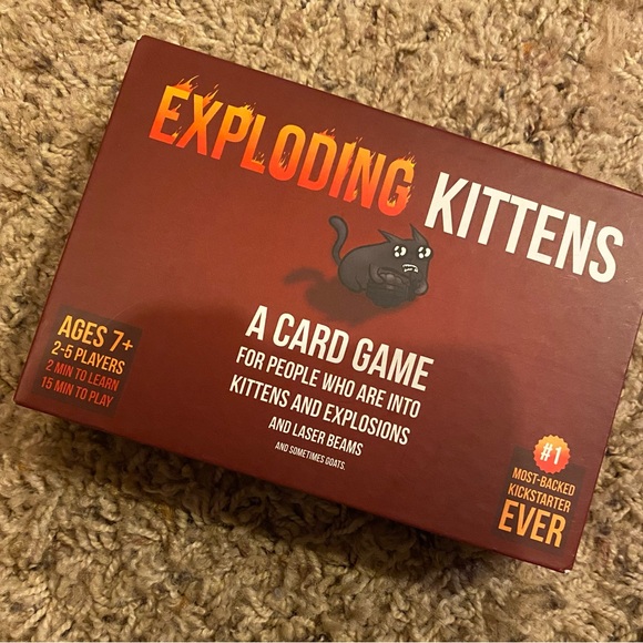 Exploding Kittens Card Game - Picture 2 of 4